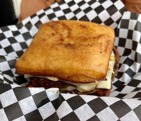 Beignet burger