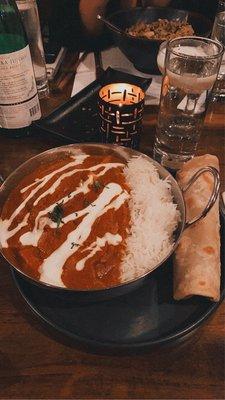 Butter Chicken Plate