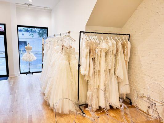 We also carry reception gowns for the bride that loves a second look!