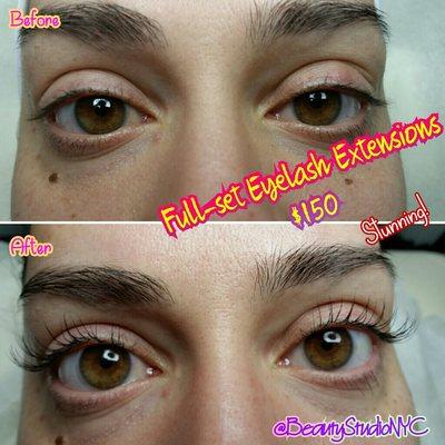 Beautiful Classic Eyelash Extensions