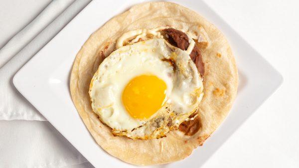 Sunny Side Up Egg
Baleada