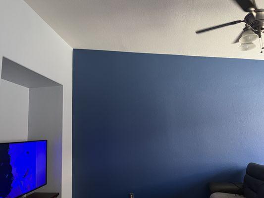 Accent wall