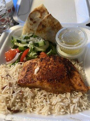 Grilled Salmon Platter