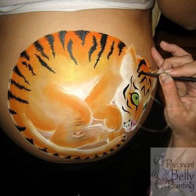 Pregnant Belly Painting