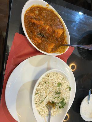 Shrimp Vindaloo--perfection!