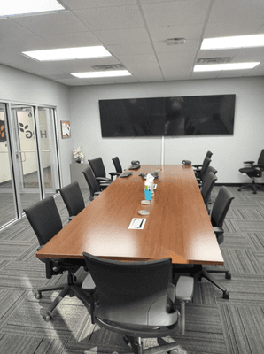 One of three conference rooms...because communication with our clients  is crucial.