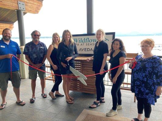 Ribbon Cutting Ceremony with Sandpoint Chamber of Commerce! July 2020