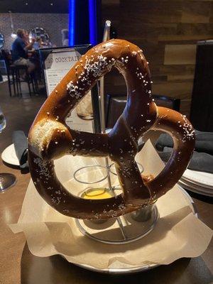 Huge pretzel