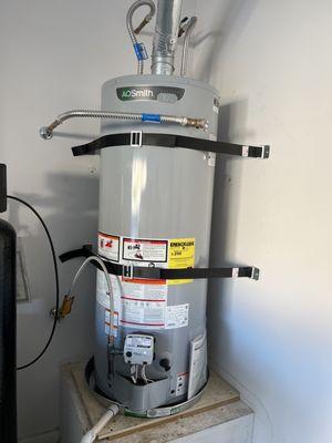 New Water Heater Installation