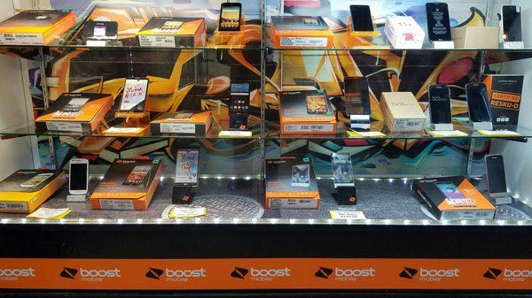 Boost phones with unlimited monthly plan