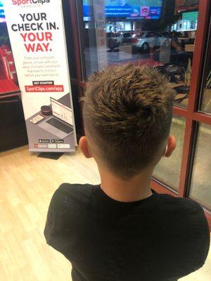 Great fade by Erin