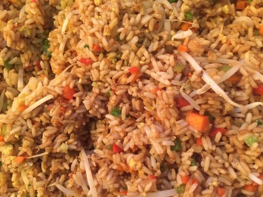 Trini Chinese Style Vegetable Fried Rice