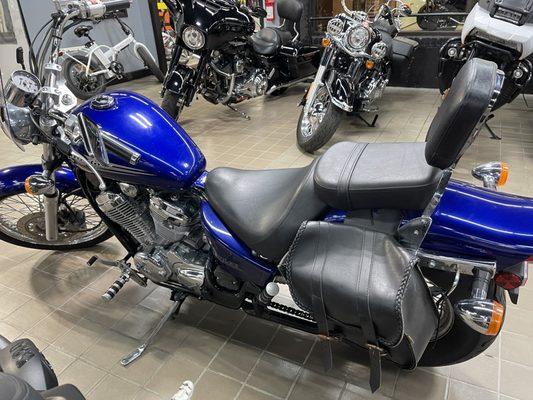 Hoping to close on and ride this 2003 Honda VT600C Shadow VLX with under 5k miles off the lot today! Hoping it will be a good purchase.