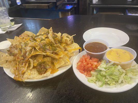 Nachos pulled pork