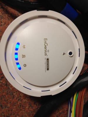 An affordable Access Point for SMB's that mounts on the ceiling like a smoke detector for excellent Wi-Fi coverage