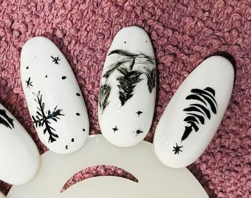 Xmass nail art