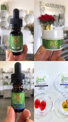 Trial/Travel Sized CBD products by Good Hemptations at Nature's Secret CBD