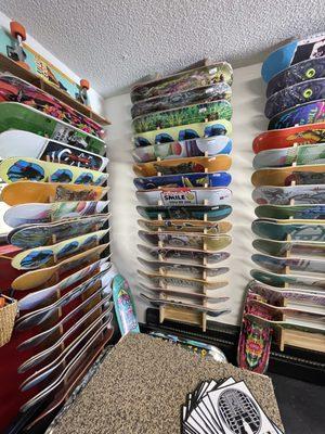 Come check out our skate corner!