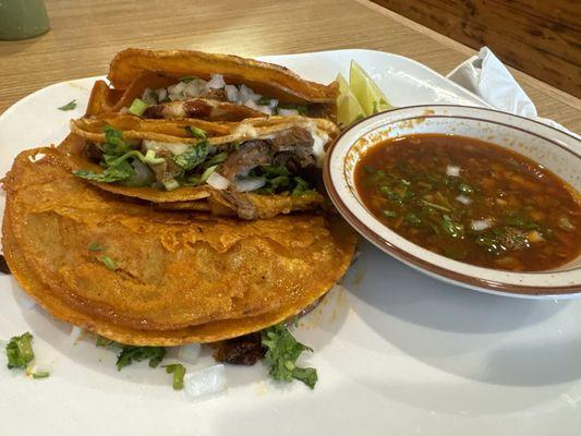 Birria tacos