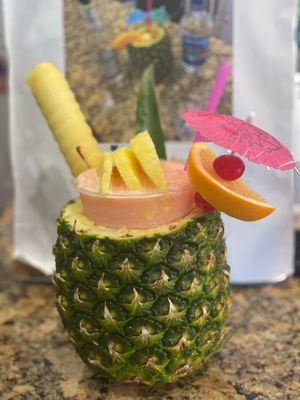 Pineapple cocktails