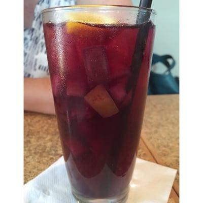 Red Sangria = powerful.