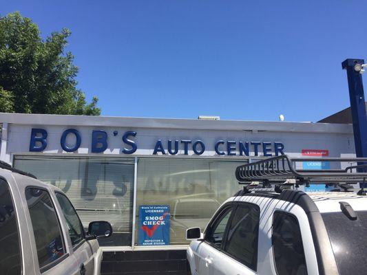 Front of the shop; located on Golden State Blvd., Turlock, Ca