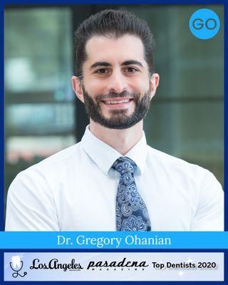 Los Angeles Magazine and Pasadena Magazine's "Top Dentist of 2020!" Dr. Ohanian was selected for this honor by a vote from his peers.