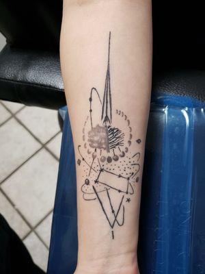 Supposed to be a space theme with a tree of life.