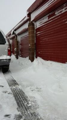 Unit blocked in Feb., March, April.  Give me a break, we live in Co and the plow service sucks.