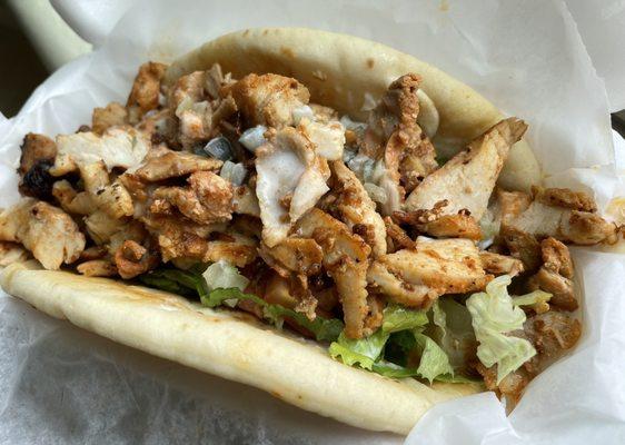 Chicken Shawarma! Delicious! Flavortown!