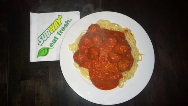 couldn't get meatballs from Subway, so I made my own at home. You losing business Subway's of Bonney Lake!