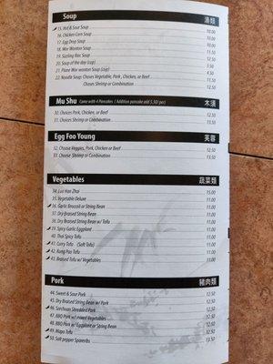 Menus