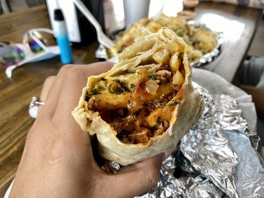 California Burrito with Adobado