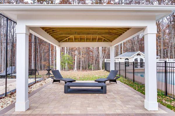 Outdoor living spaces design and construction services