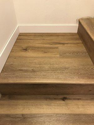 Vinyl Flooring Installation In A Home In North Park.