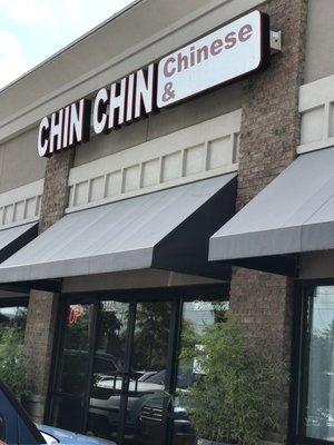 Chin Chin Chinese restaurant store front