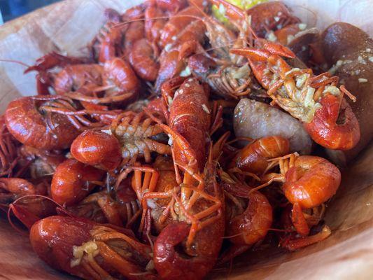 Crawfish while supplies last ! From Louisiana