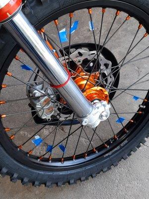 frozen loose spokes