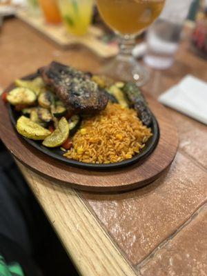 Carne Asada plate