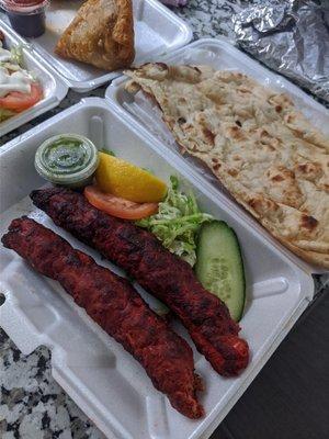 2 Piece Lamb Seekh Kabab