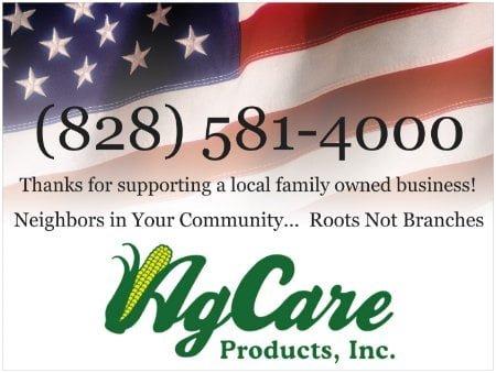 Thanks for supporting a local family owned business.  We are neighbors who pay local taxes in your community.... Roots not Branches.