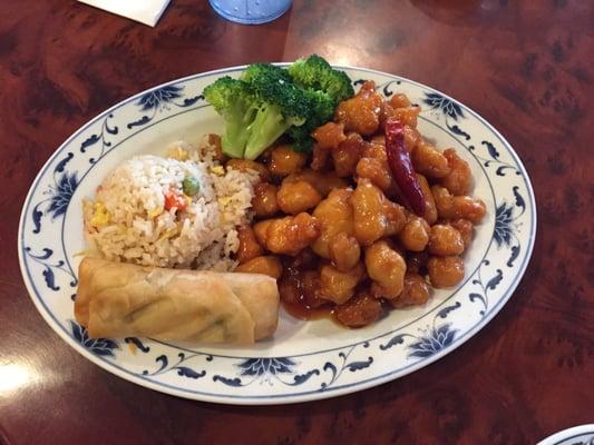 General Tso's Chicken for lunch!