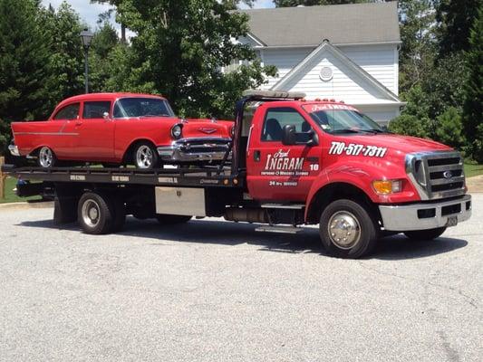 specialty towing for high end items.