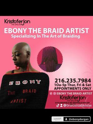 Ebony The Braid Artist