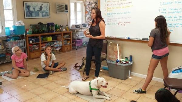 Rancho Coastal Humane Society summer camp presentation