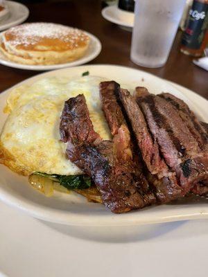 Steak Skillet , medium rare