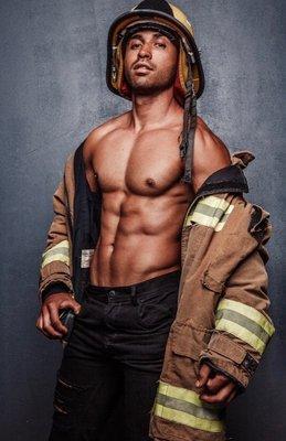 male strippers, fire fighter