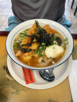 Shrimp tempura ramen