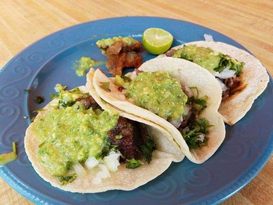 Tacos de lengua