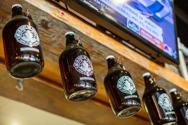 Like one of our beers? Take home a growler.